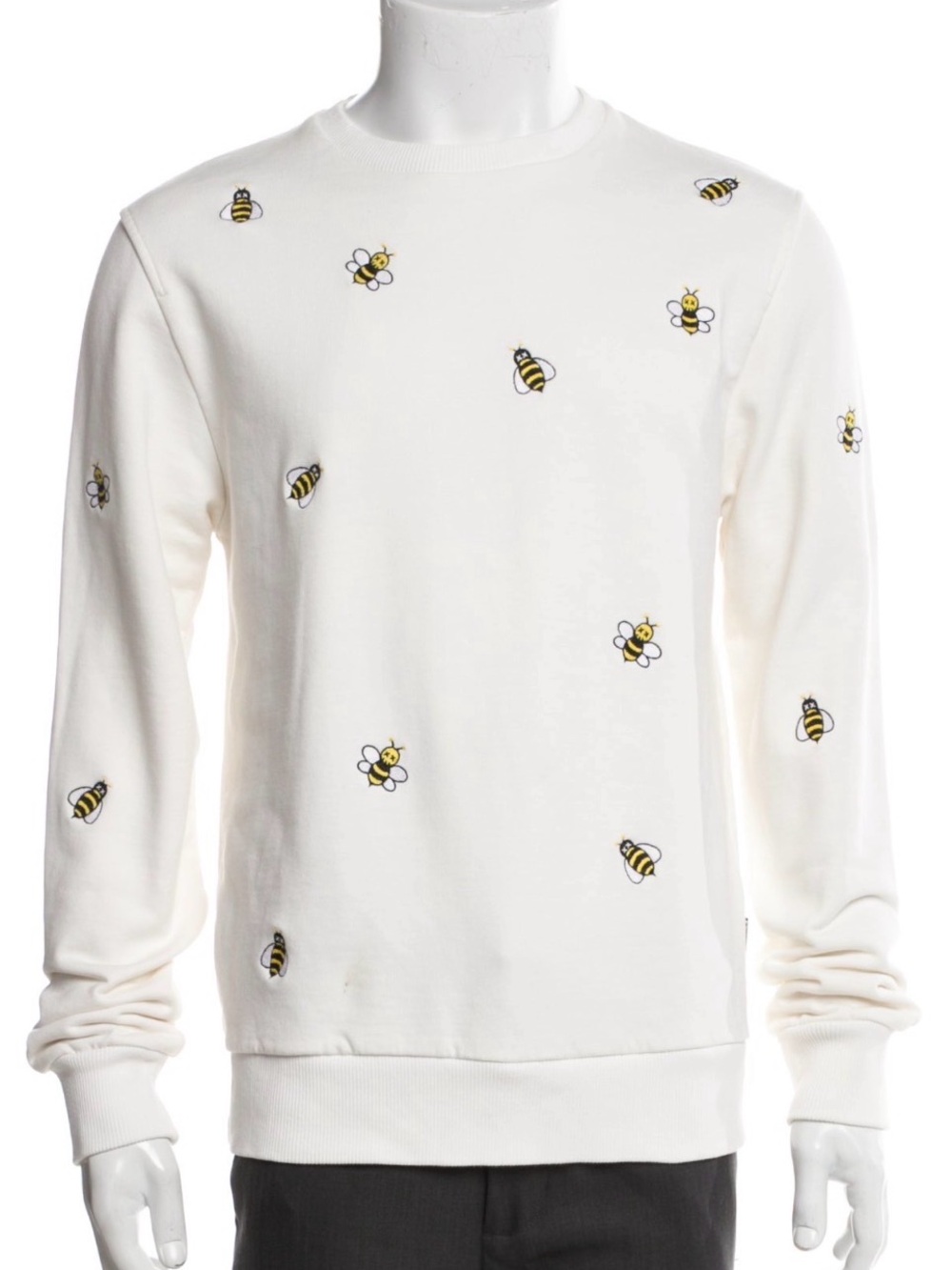 Dior x KAWS Bee Embroidered Crewneck Sweater
